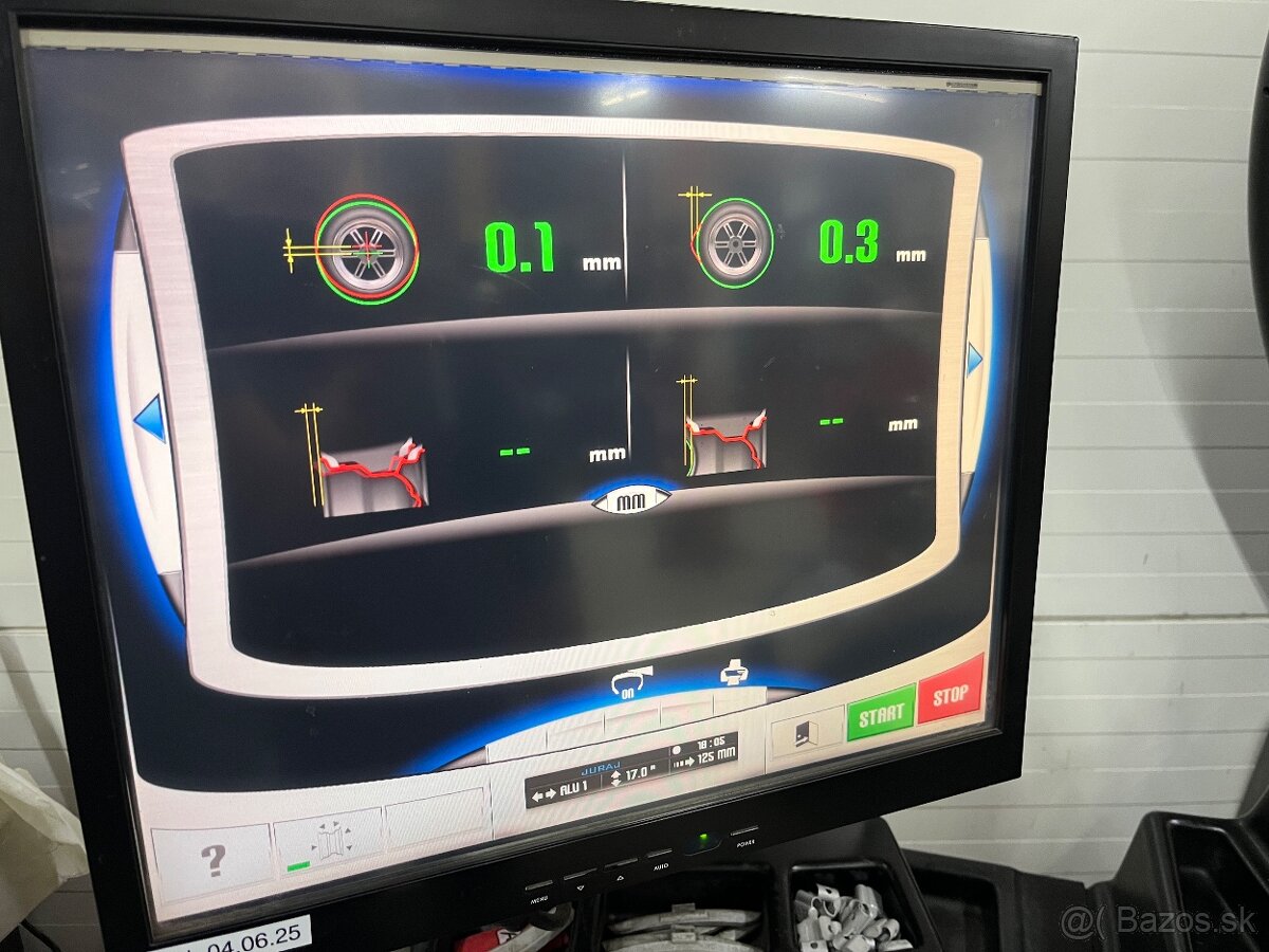 Vyvažovačka CORGHI EM 8470 Blue Light ELS - 9