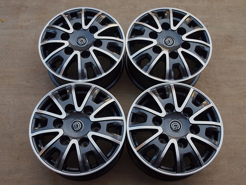 16" Alu kola = 6x170 = MAK – IVECO DAILY – NOVÉ - TOP - 9