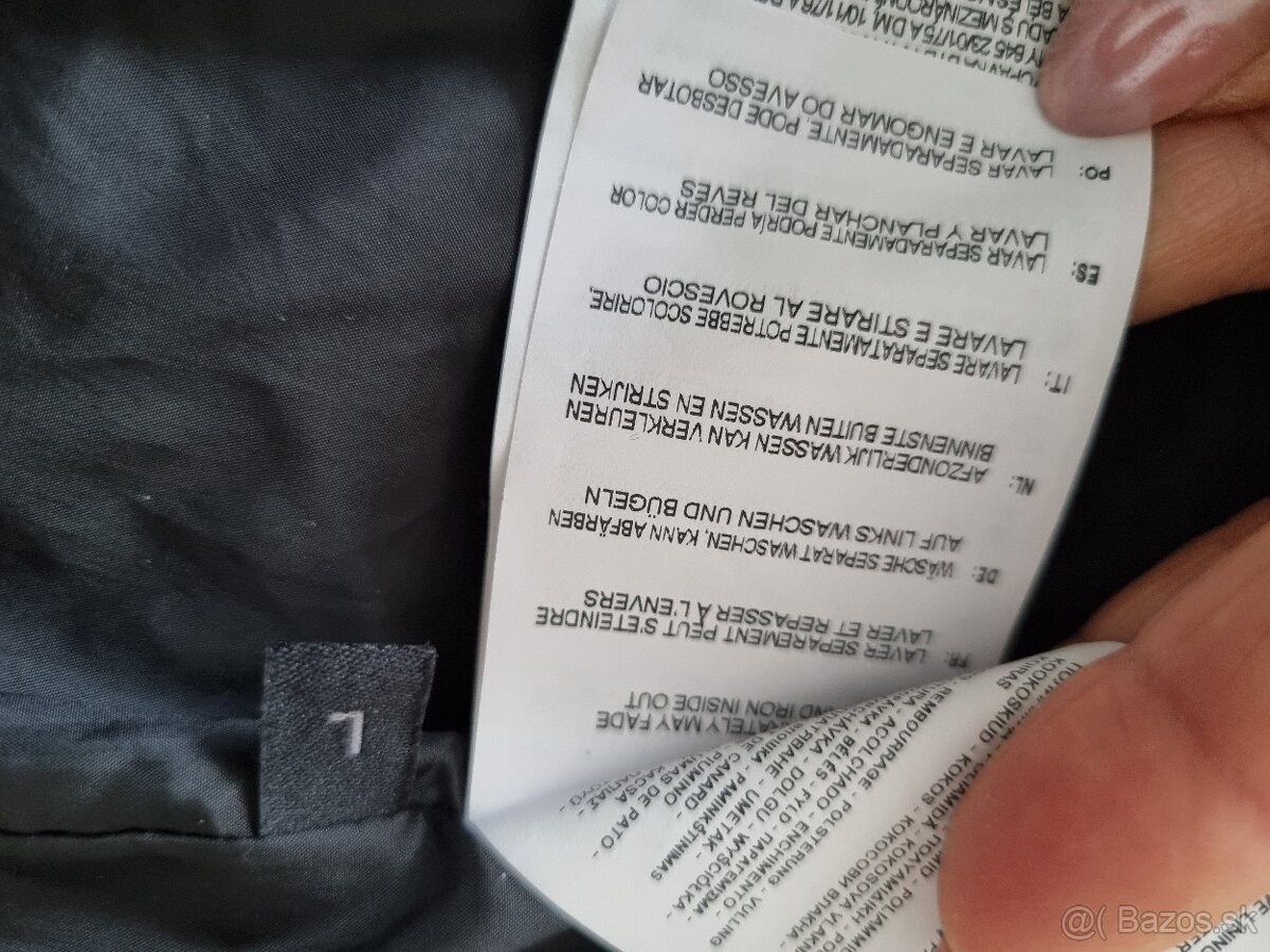 nová sivo-čierna dámska bunda Napapijri veľ. 40 - 9