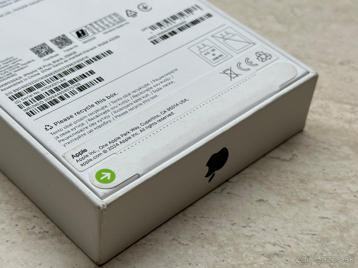 iPhone 16 Plus 256GB, Black (nový, nerozbalený) - 9