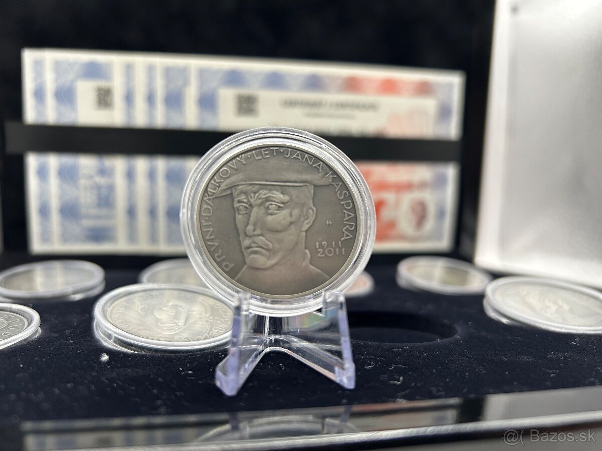 Nevydané mince Jiří Harcuba - investičné striebro 999 - 9