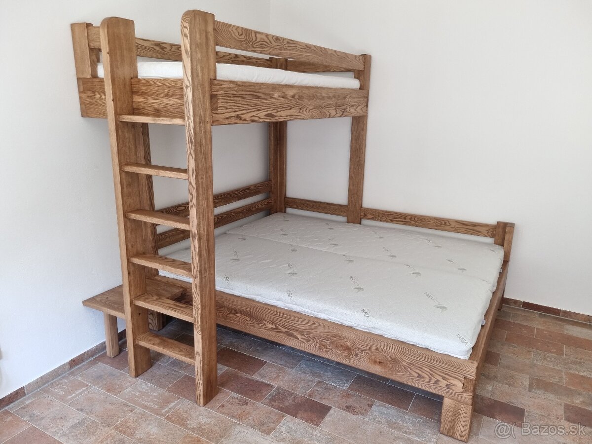 poschodová posteľ - masív - JASEŇ - 9