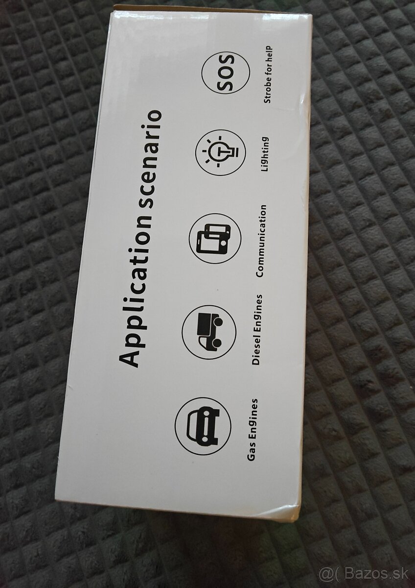 Štartovací box Jump starter booster 3v1 pre štartovanie auto - 9