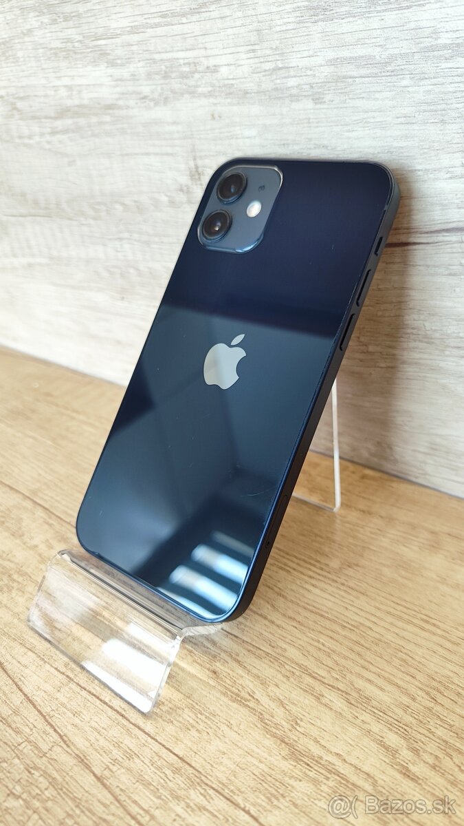 iPhone 12 black - super stav + v záruke - 9