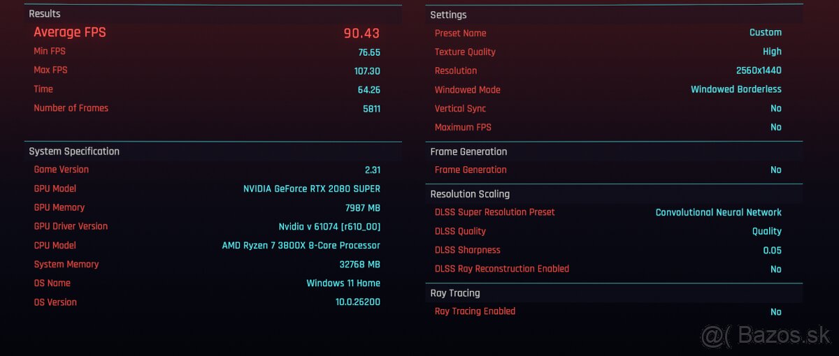 RTX 2080 Super výkonovo = RTX 4060 - 9