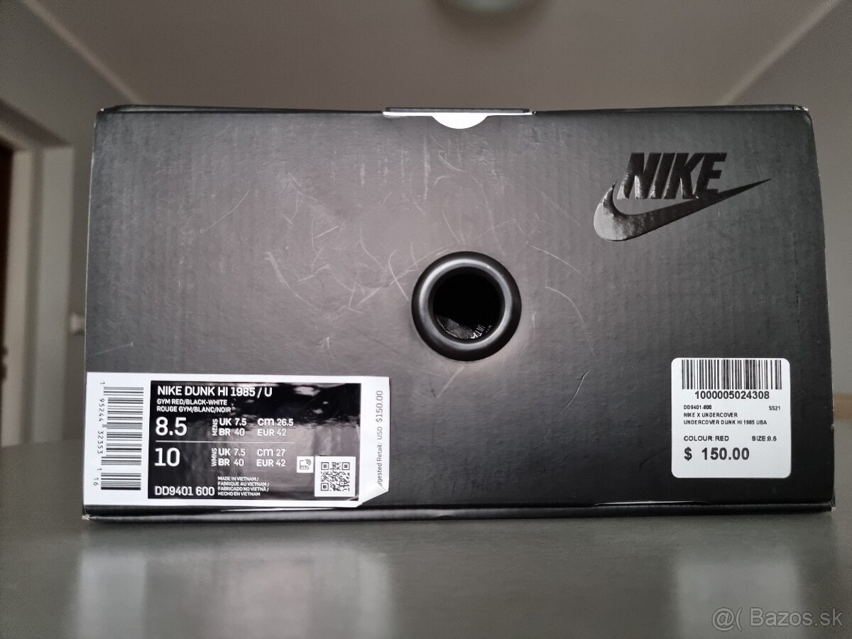 Nike Dunk HI 1985 Undercover - 9