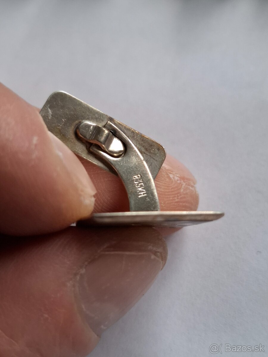 Strieborné manžetové gombíky - 9