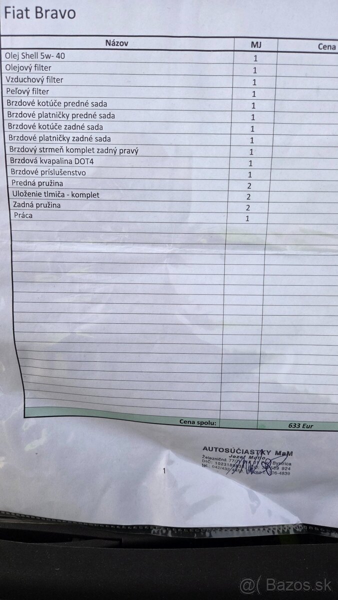 Predám Fiat Bravo 2 - 9