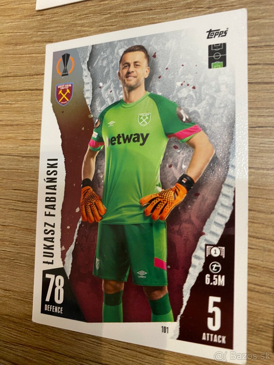 Futbalové kartičky - 9