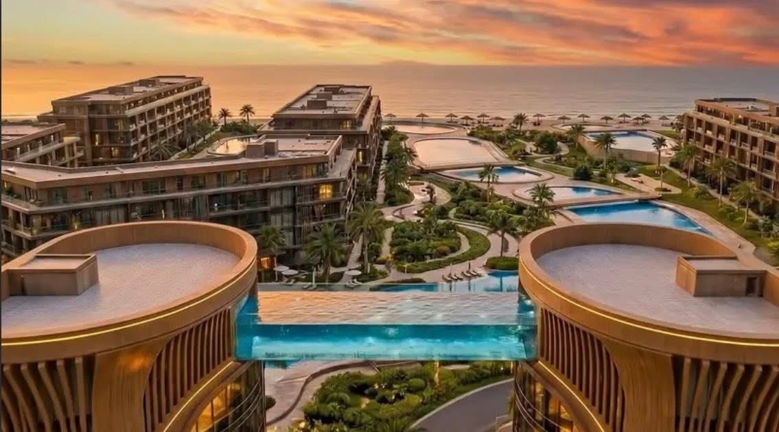 Prvý sky pool + infinity bazén v Egypte😍 - 9