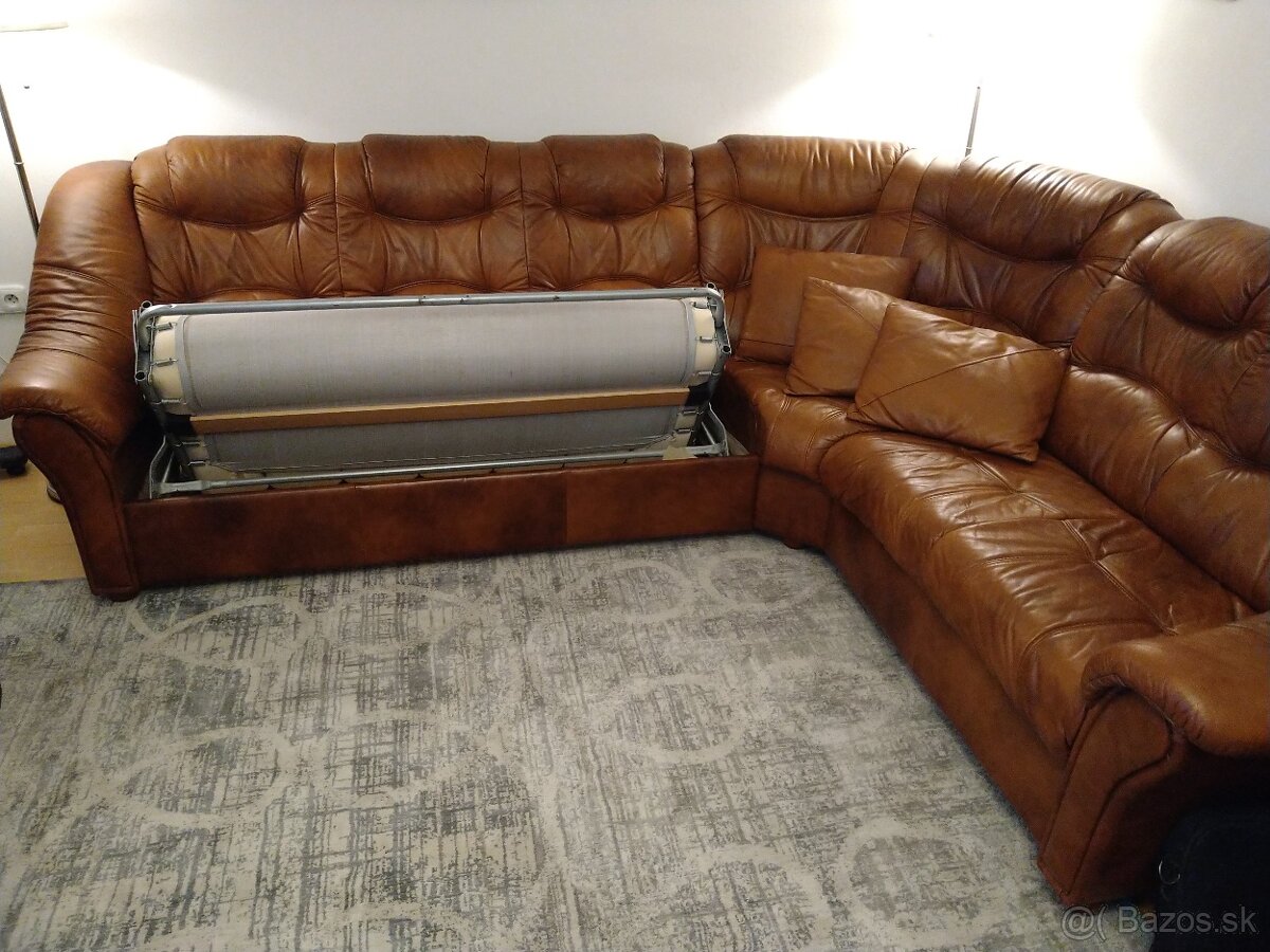 Predám koženú sedaciu súpravu - 9