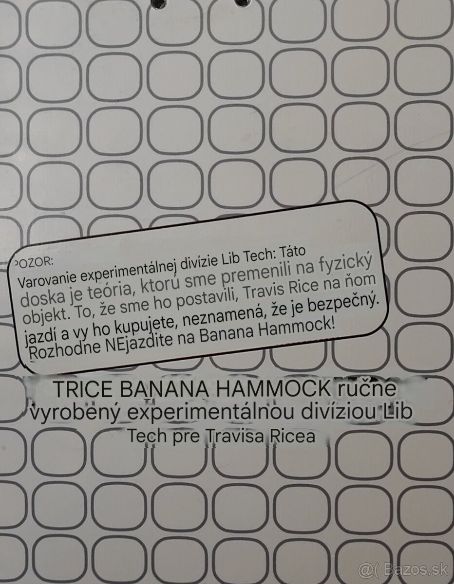 Snowboard LibTech T.Rice Banana Hammock Limited Edition - 9