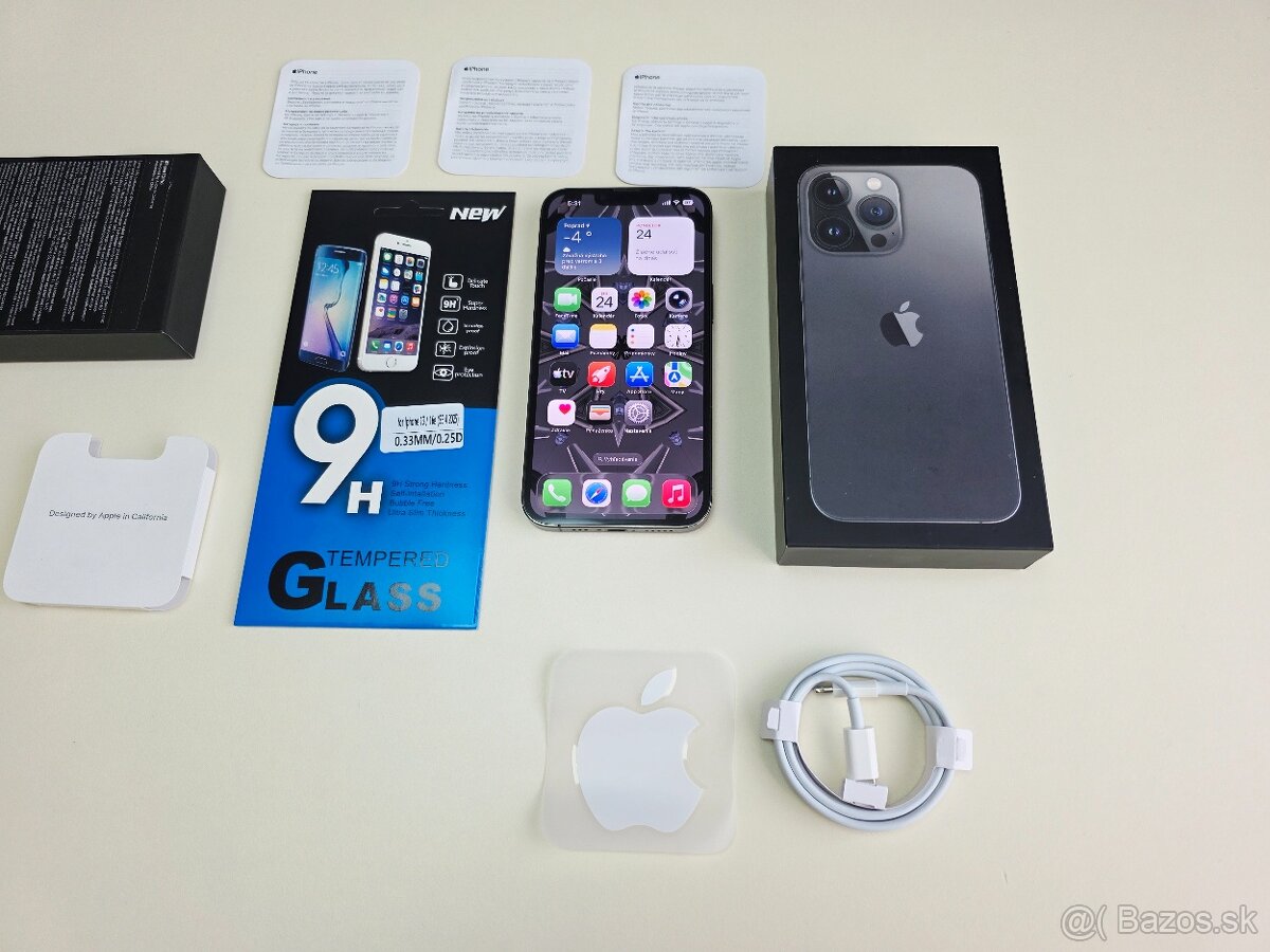 APPLE IPHONE 13 PRO 256GB ,ZDRAVIE BATERKY 100% - 9