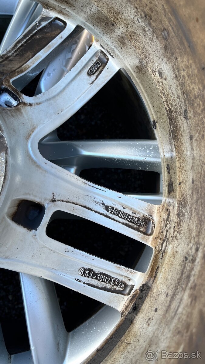 Sada diskov 5x112 r18 Audi - 9