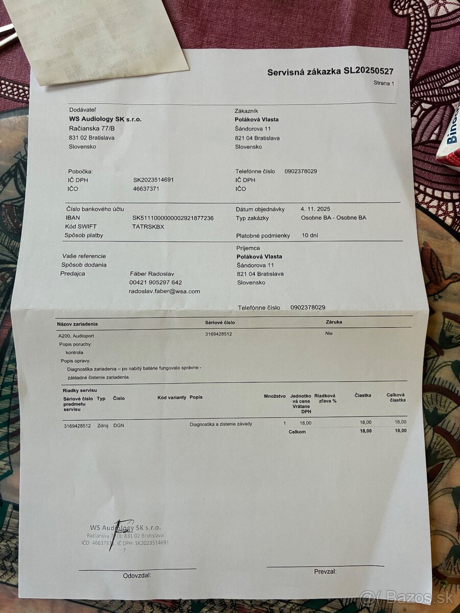 Predám slúchadlá pre nepočujúcich Sennheiser A200 - 9