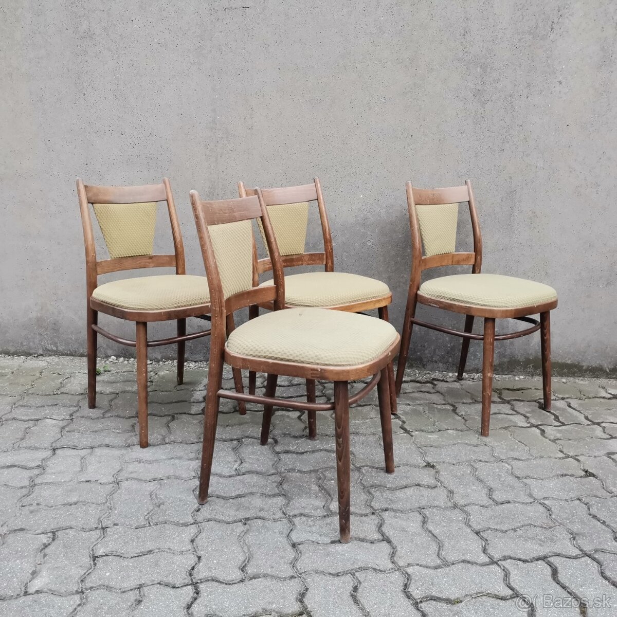 Retro stoličky Jitona Vintage 6ks - 9