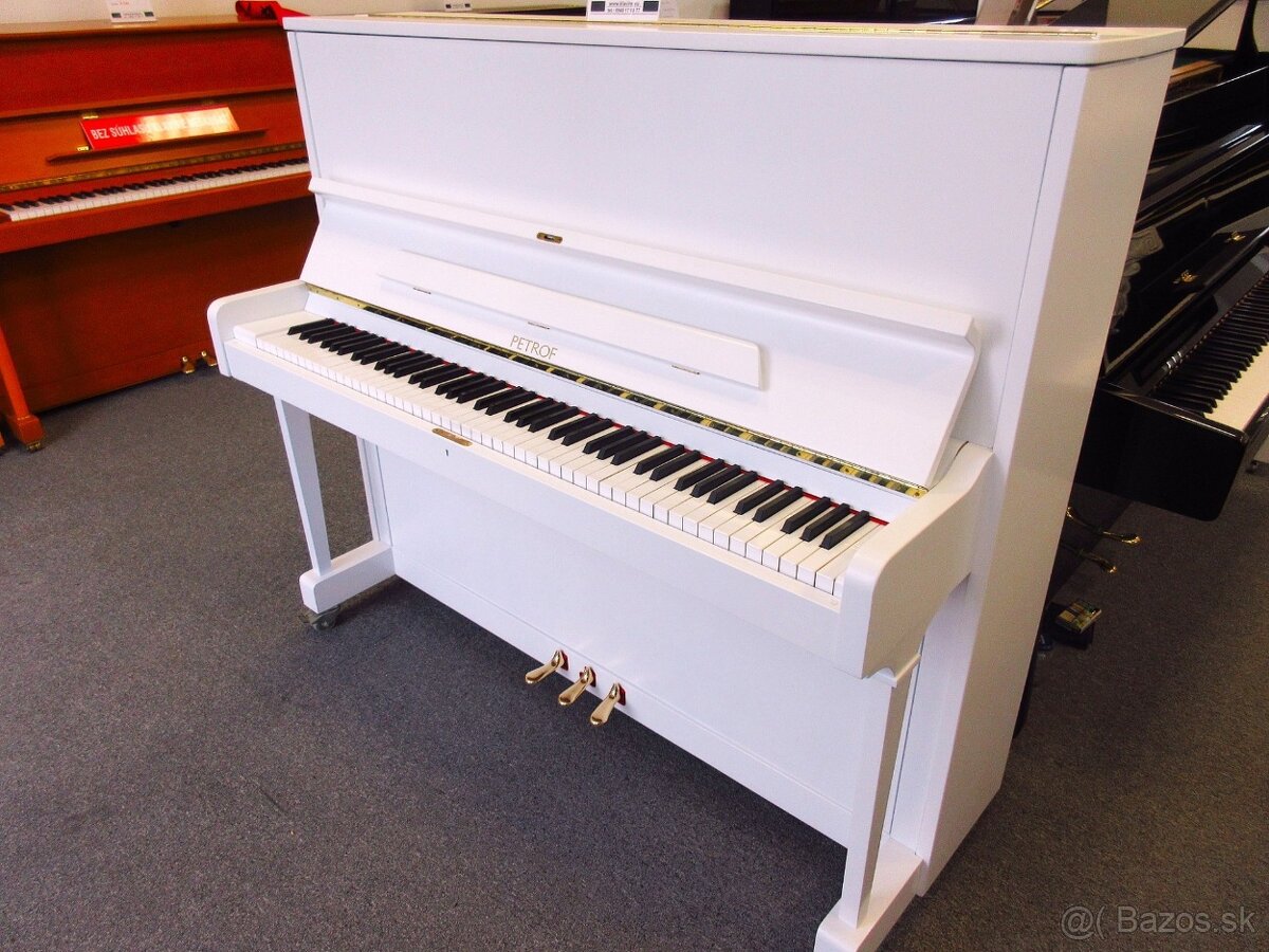 Zánovný koncertný Petrof dovoz celá SR - 9
