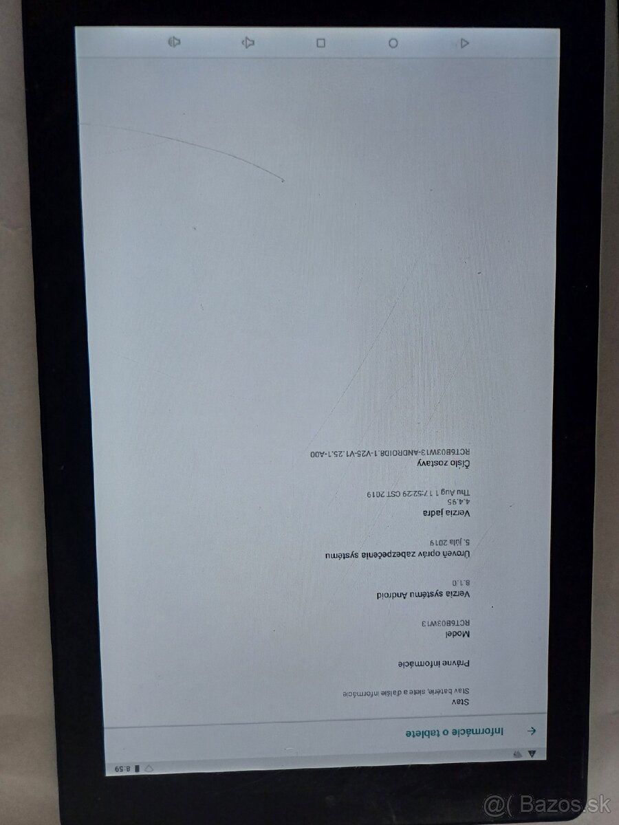 Predám RCA tablet s orig. klávesnicou - 9