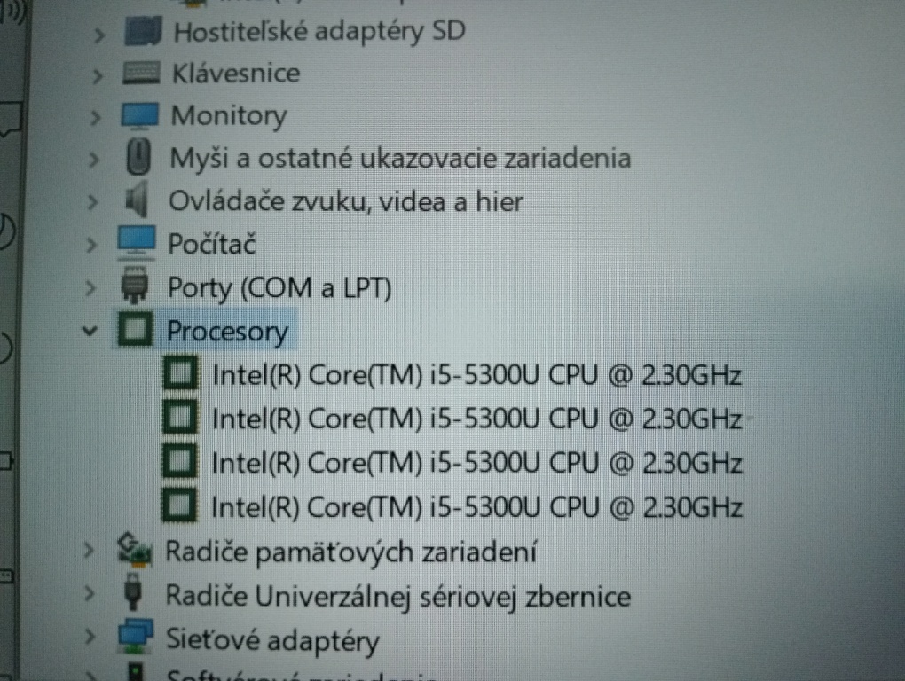 predám Dell latitude 5450 - Intel core i5 - 4gb ram - 9