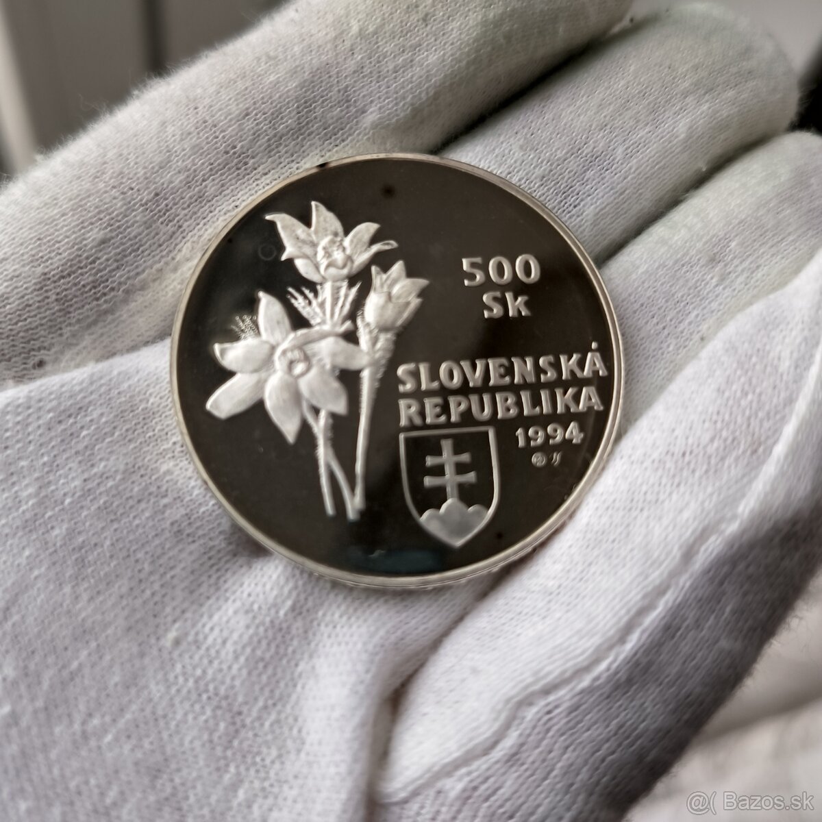 Strieborná minca 500 korún Slovenský Ráj PROOF - 9
