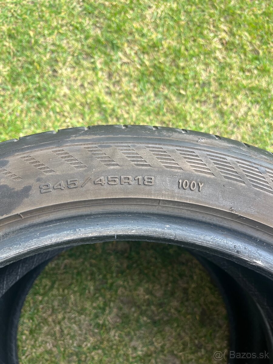Letné gumy 245/45 R18 - 9