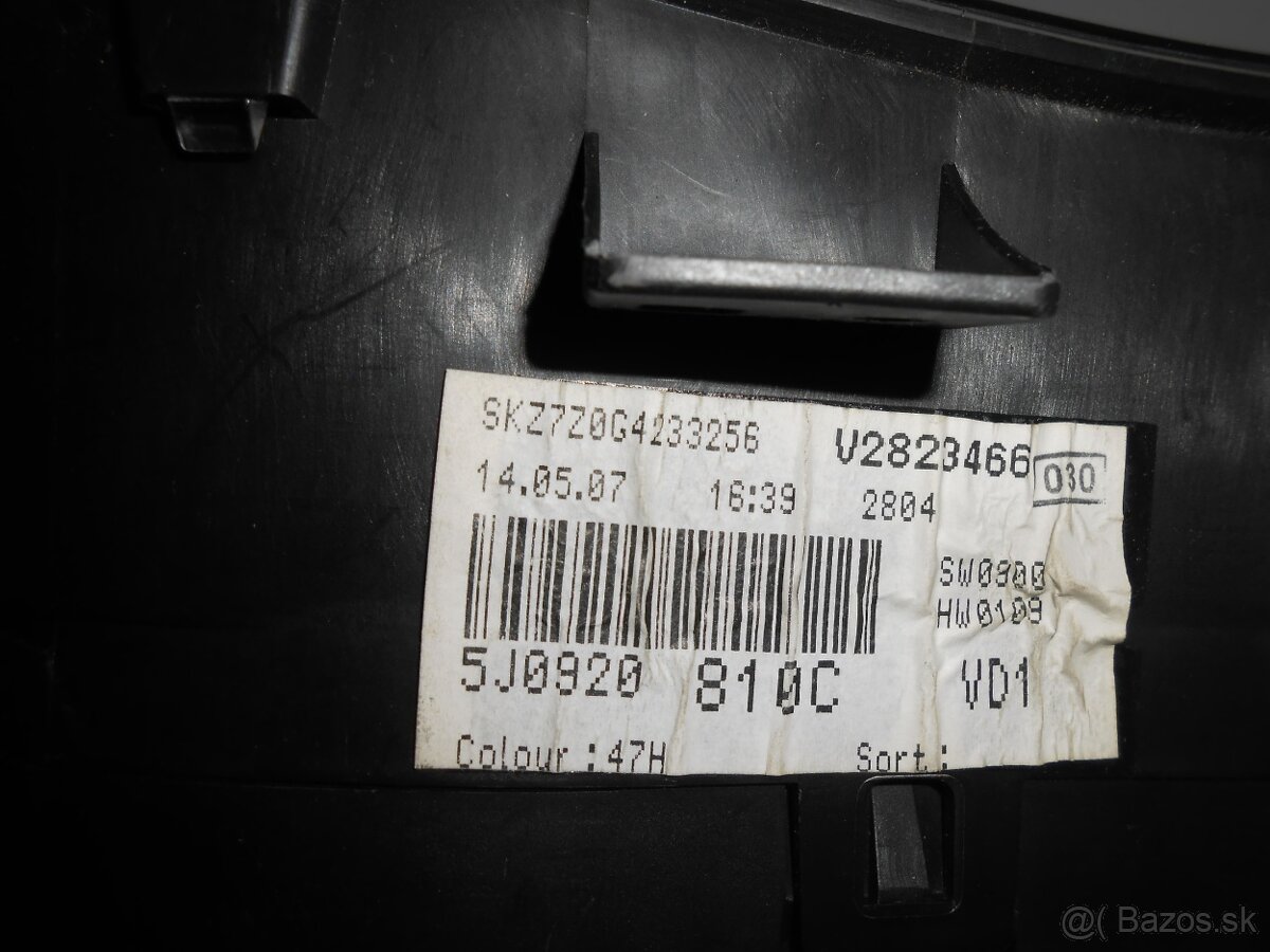 Budiky Škoda Fabia II / Škoda Roomster / benzin aj diesel / - 9