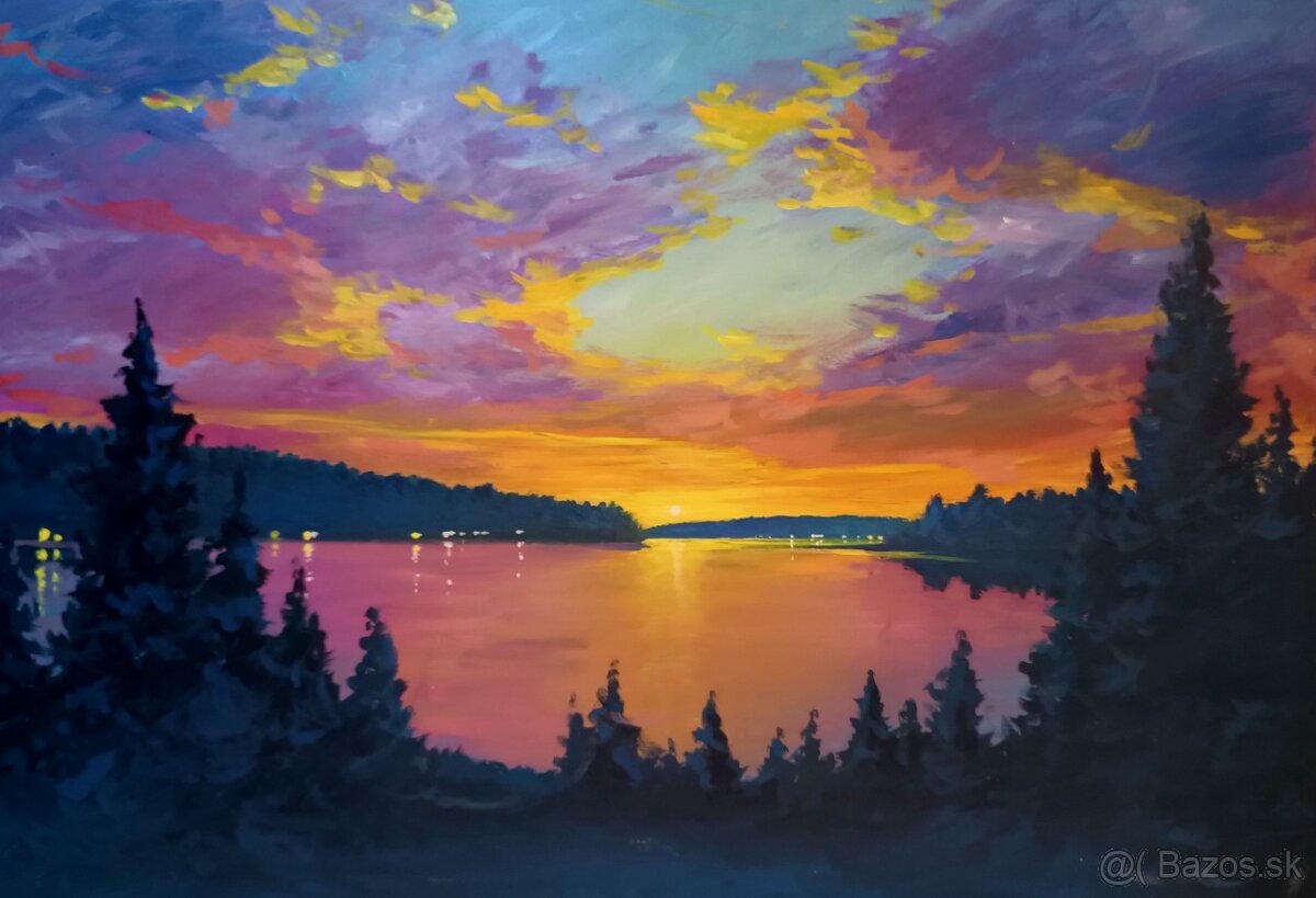 Akrylové obrazy 100x70 - 9