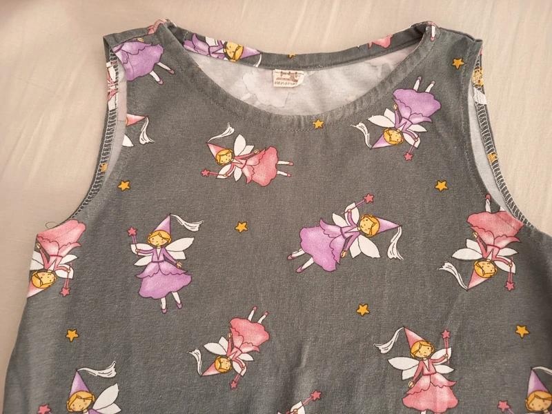 Handmade šaty s tričkom 110 - 9