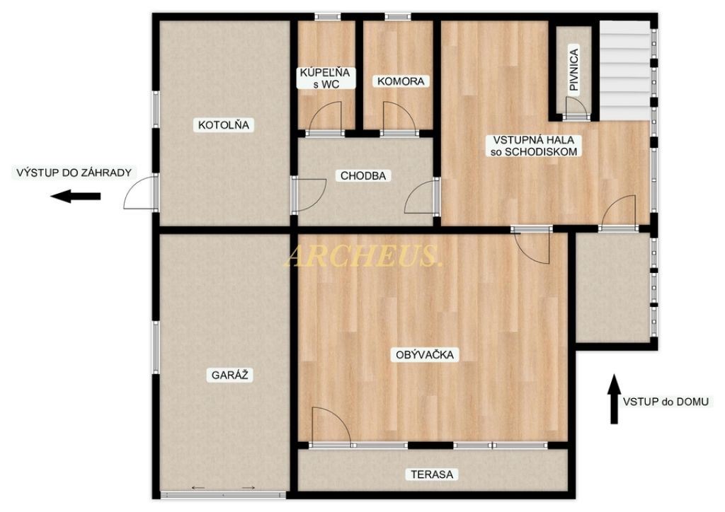 NA PREDAJ 5-IZB.ROD.DOM, POZEMOK 858M2, STARÁ MYJAVA - 9