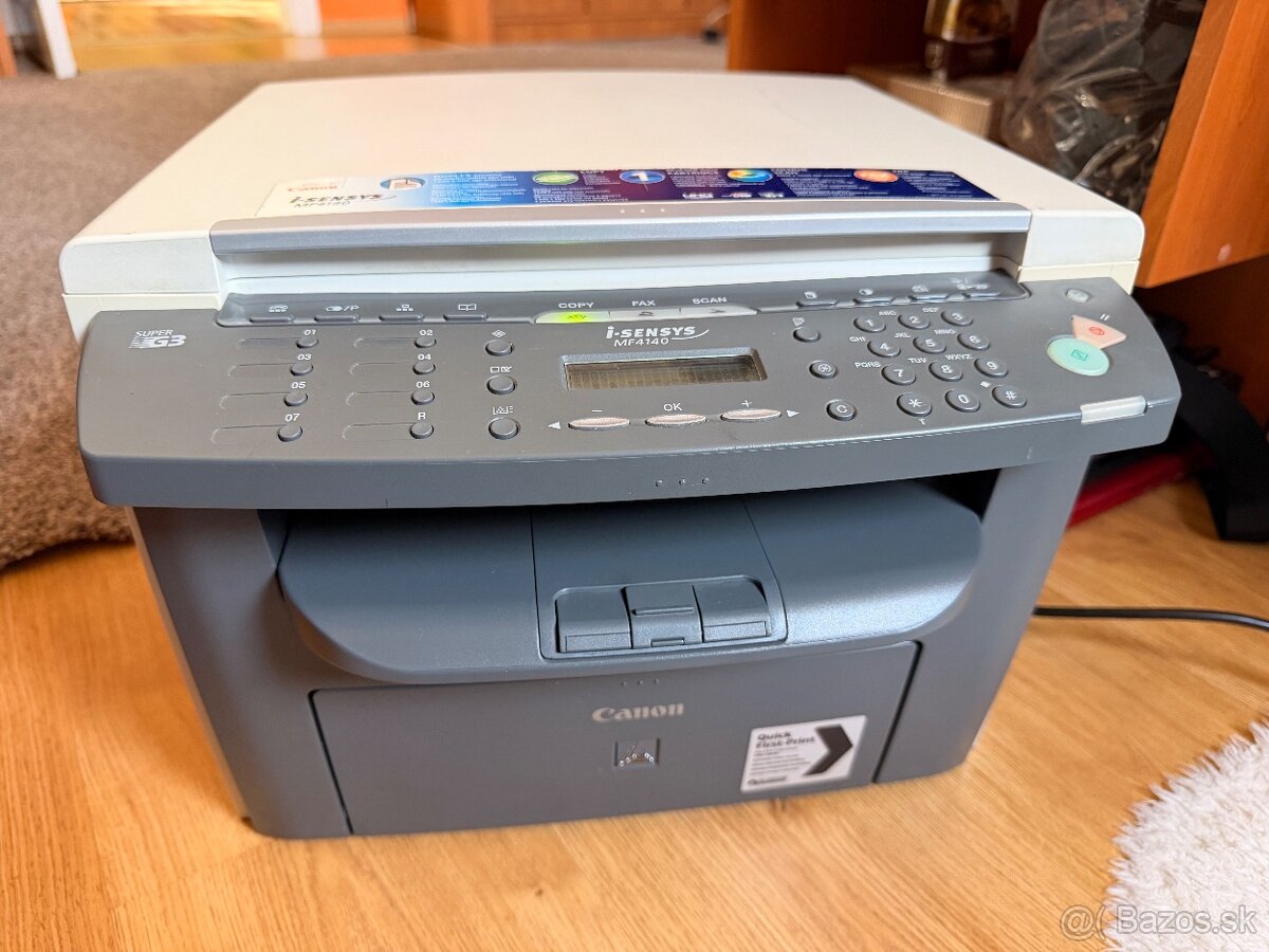 Predám Canon MF4140 – čiernobiela laserová tlačiareň + toner - 9