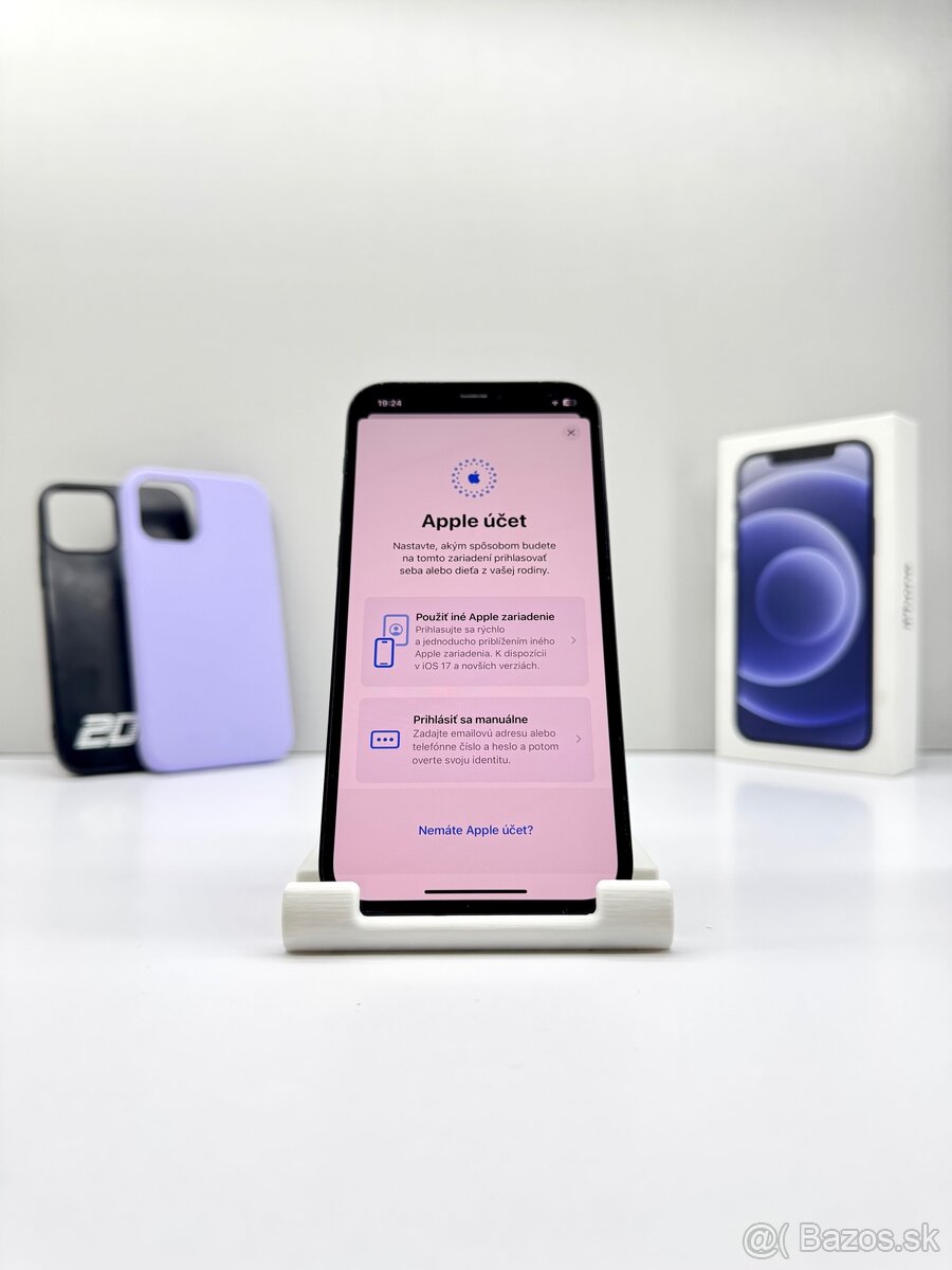 iPhone 12 BLACK NOVÁ BATÉRIA 100% ZDRAVIE+PRÍSLUŠENSTVO - 9