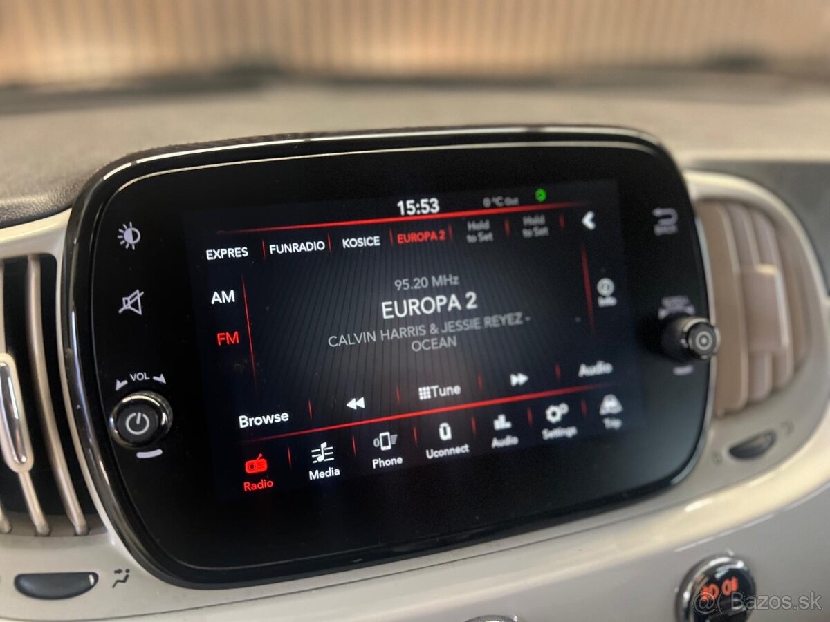 Fiat 500 1.2 Benzín /Automat/2020/57 tisíc km - 9