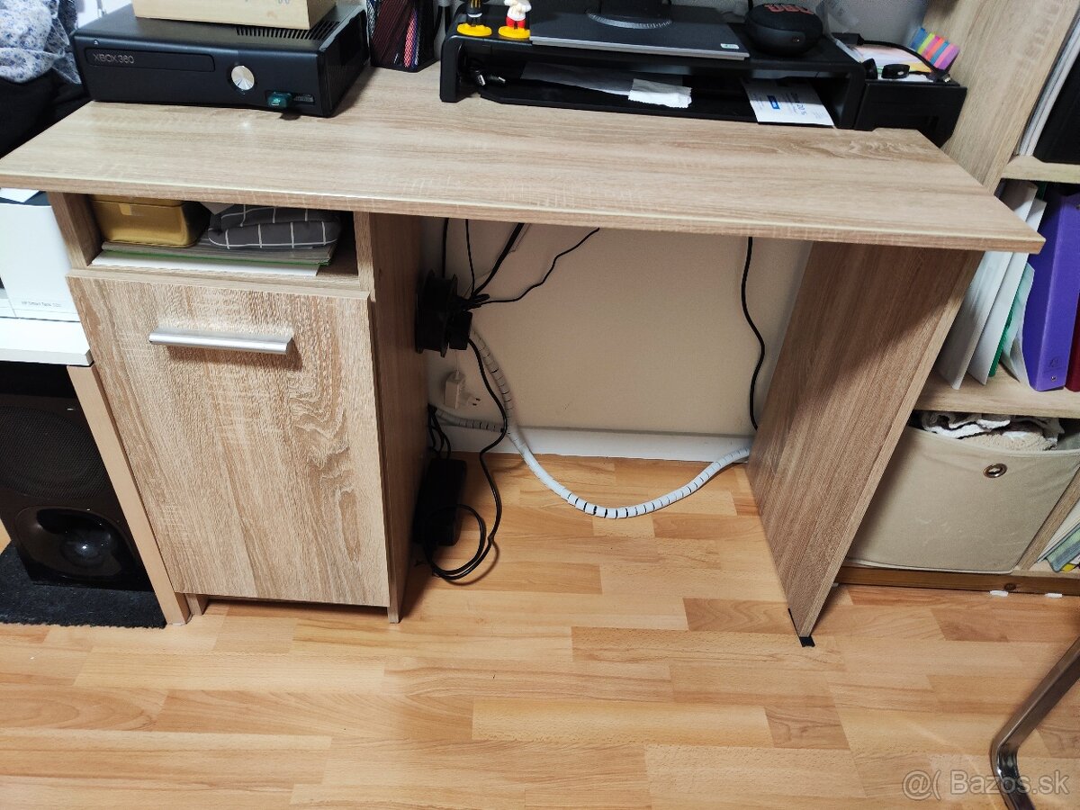 Predám pracovný stôl – Dub Sonoma - 9