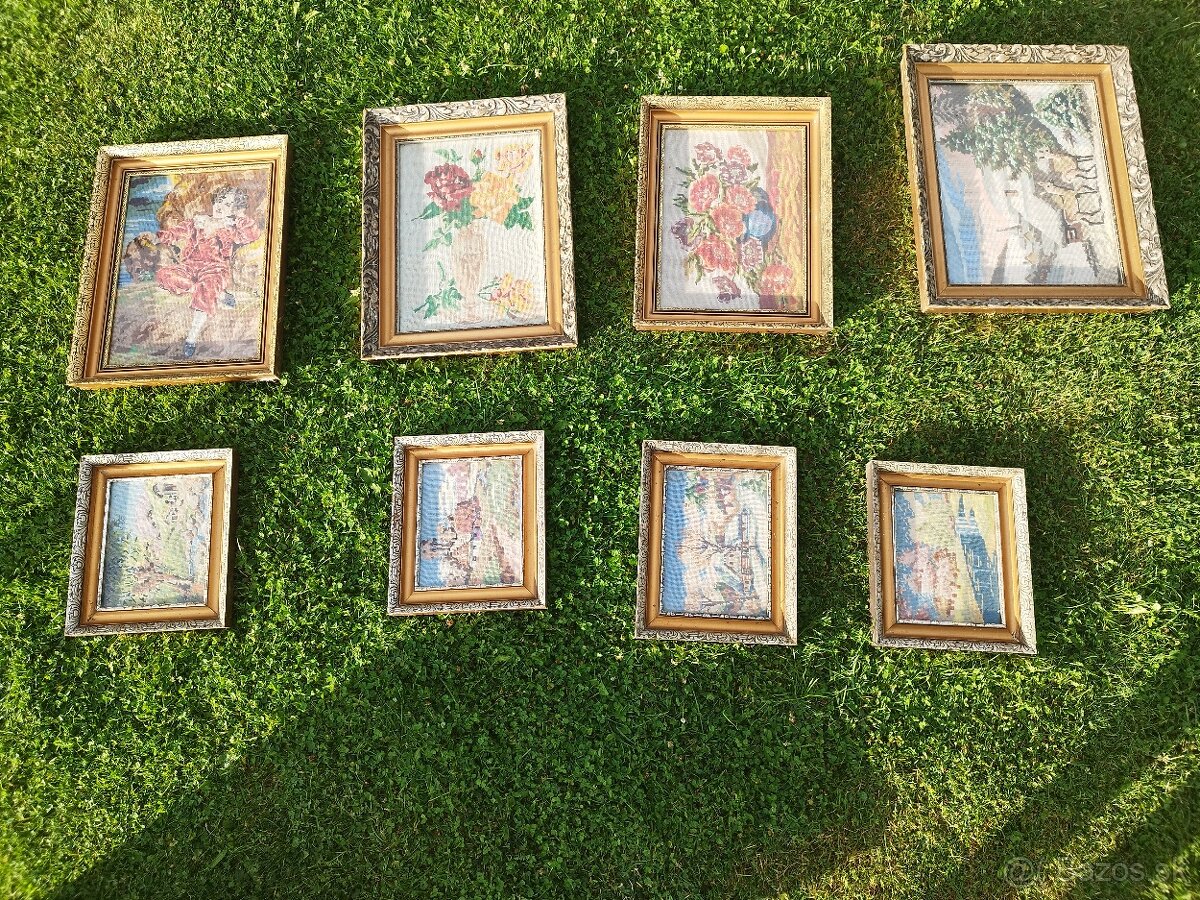 Vyšívané obrazy - 9