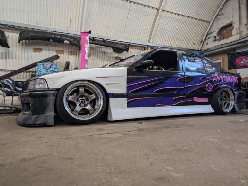 BMW E36 Rozšířené blatníky +2.5cm - 9