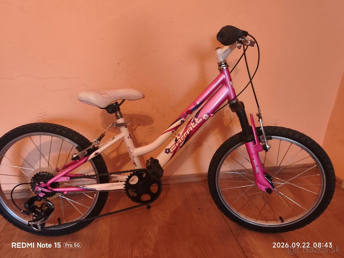 Dievčenský bicykel 20 ružový - 9