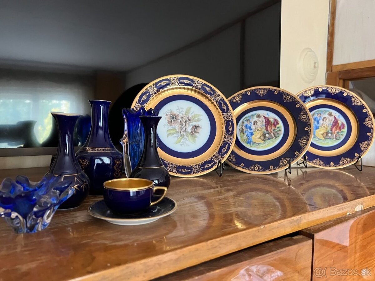 porcelán, keramika sady hrnečků, talířků, váz - 9