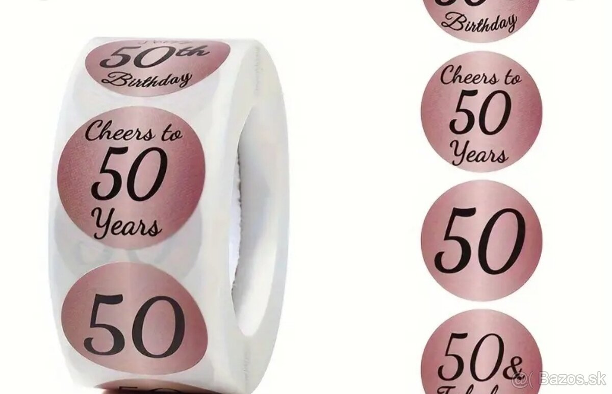 Párty dekorácie na oslavu 50-tky - 9