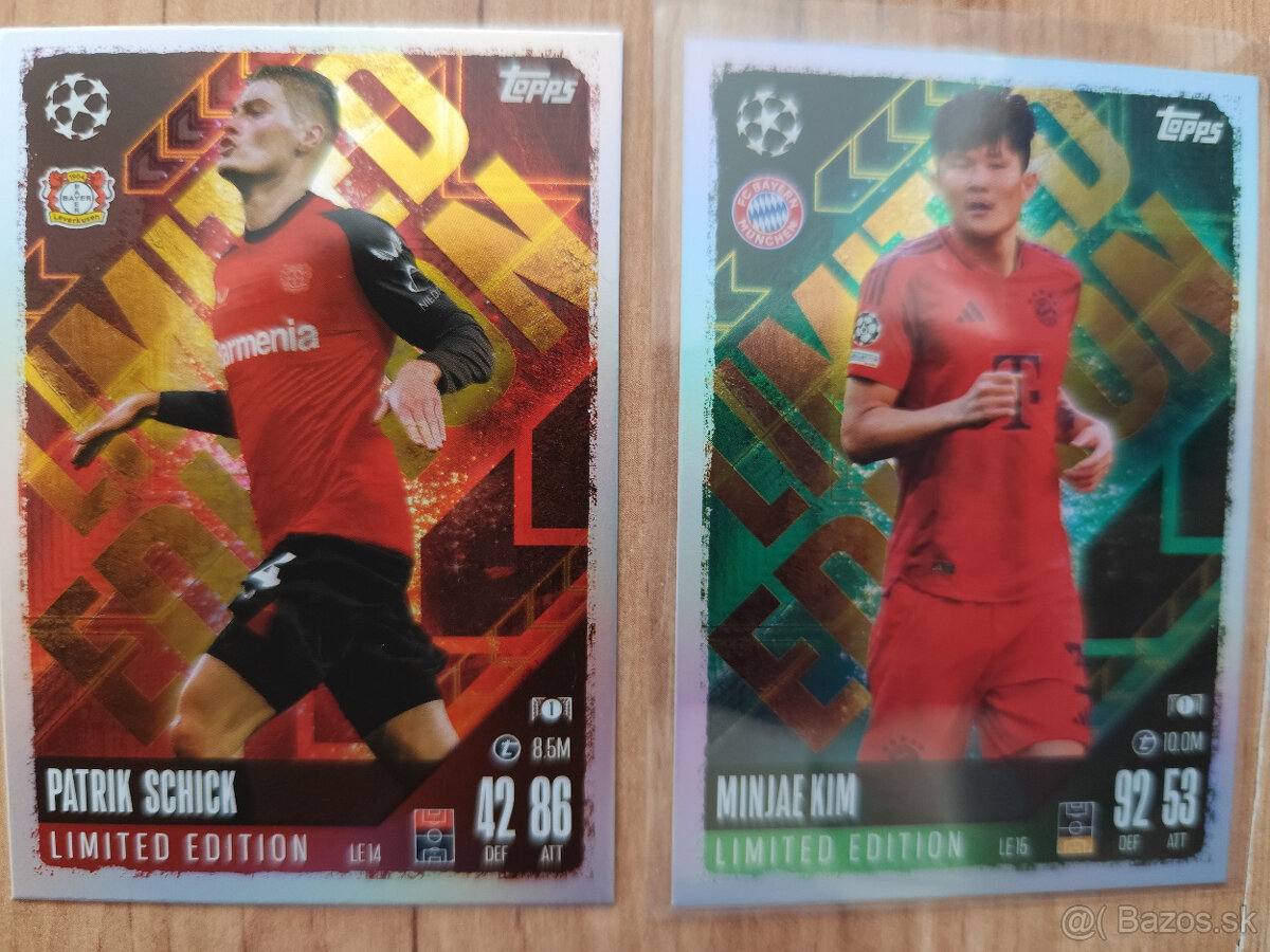 Futbalové kartičky Match Attax 2024/25 - Limit Edition - 9