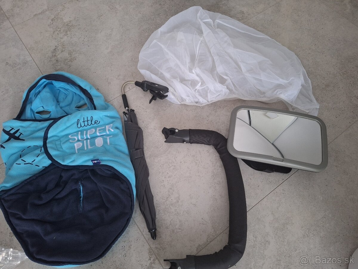 Detský kočík PegPerego+príslušenstvo - 9