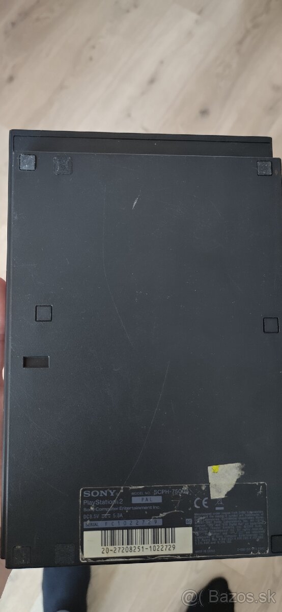 Playstation 2 slim + 128 karta, 2 ovládače - 9
