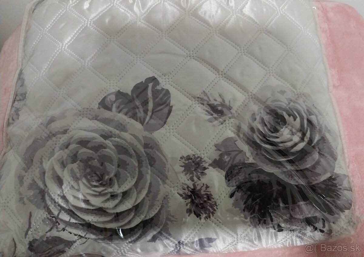 2x prehoz na posteľ, kreslo.... - 9