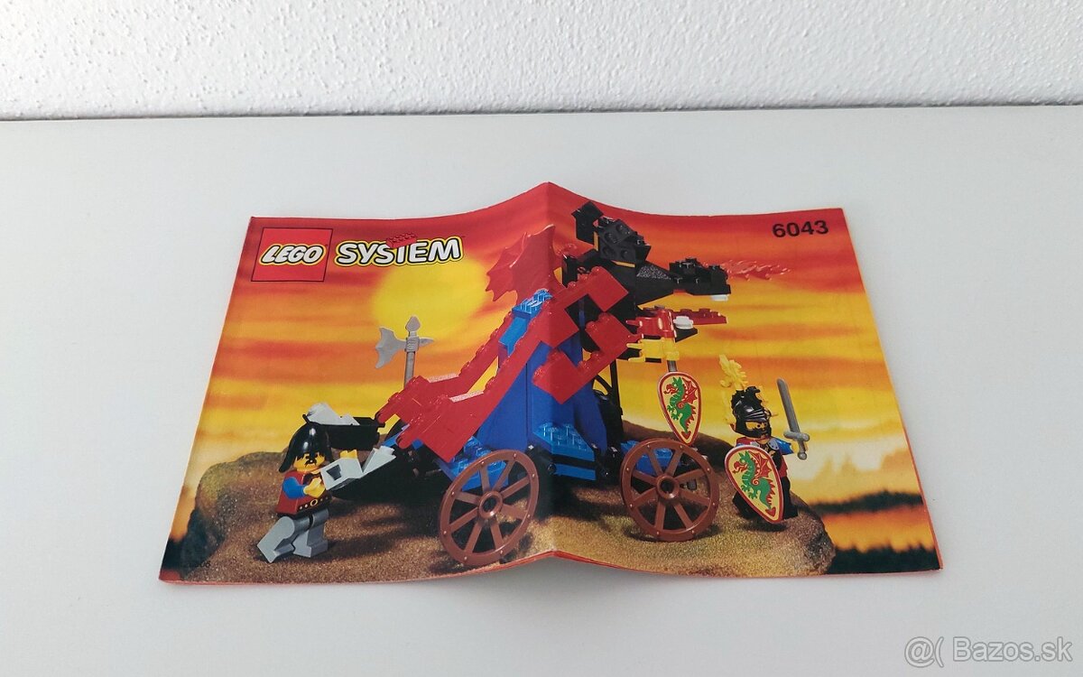 Predám LEGO Castle 6043 - Dragon Defender (1993) + BONUS - 9
