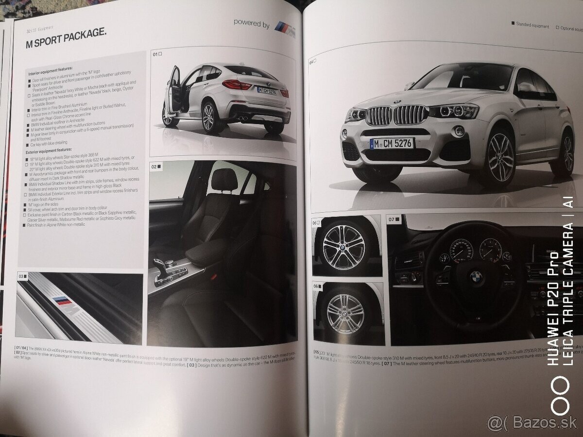 🚗📘 Predám katalóg BMW X4 F26 🚗📘 - 9