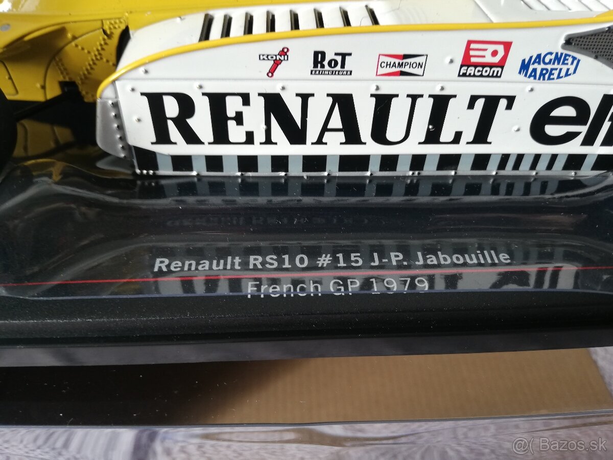 1:18 RENAULT RS10 J.P.JABOUILLE 1979 - 9