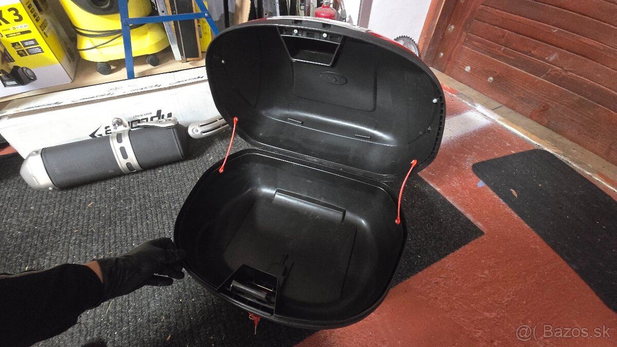 Moto Kufor + Montážna platňa + 2x kľúč - 9