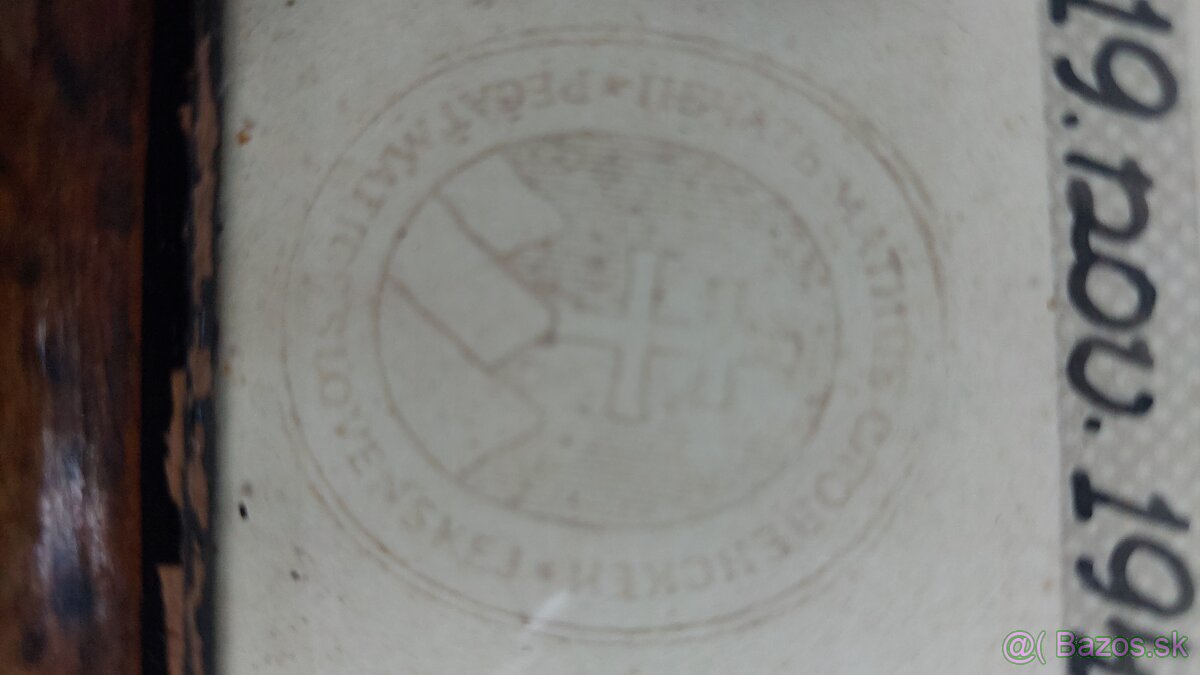 MARTIN BENKA-MATICA SLIVENSKA LITOGRAFIA ČLENSKÝ DIPLOM - 9