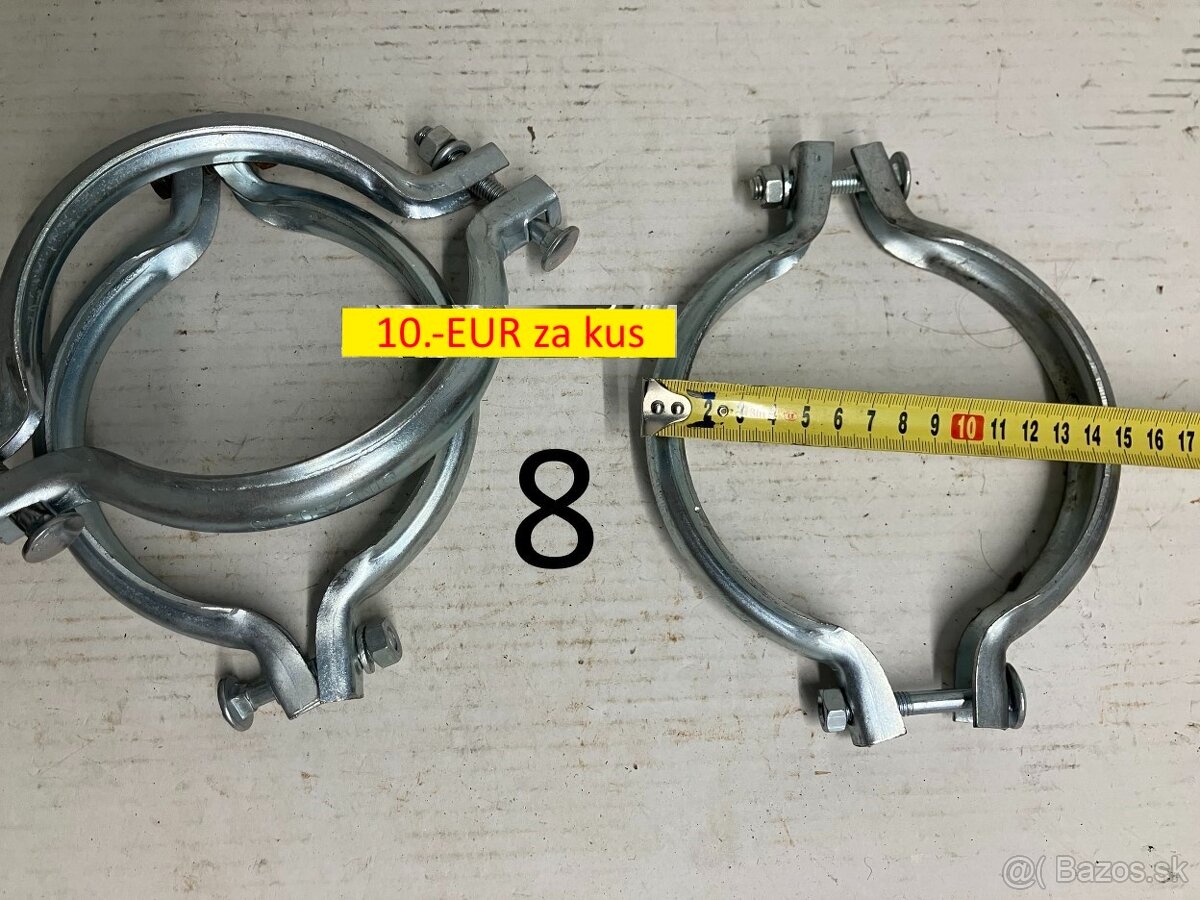 Spony a svorky na výfuk - 9