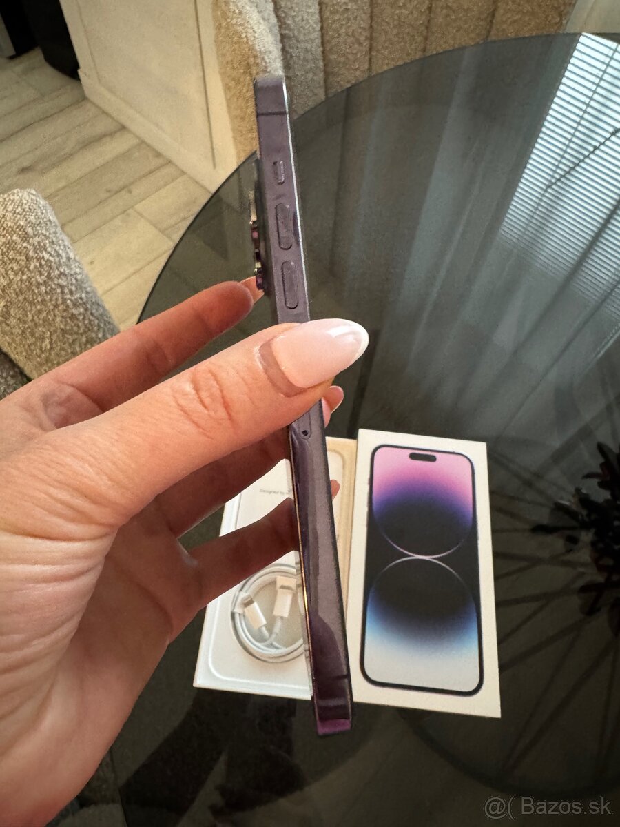 iPhone Apple 14 PRO MAX 128 GB fialový - 9