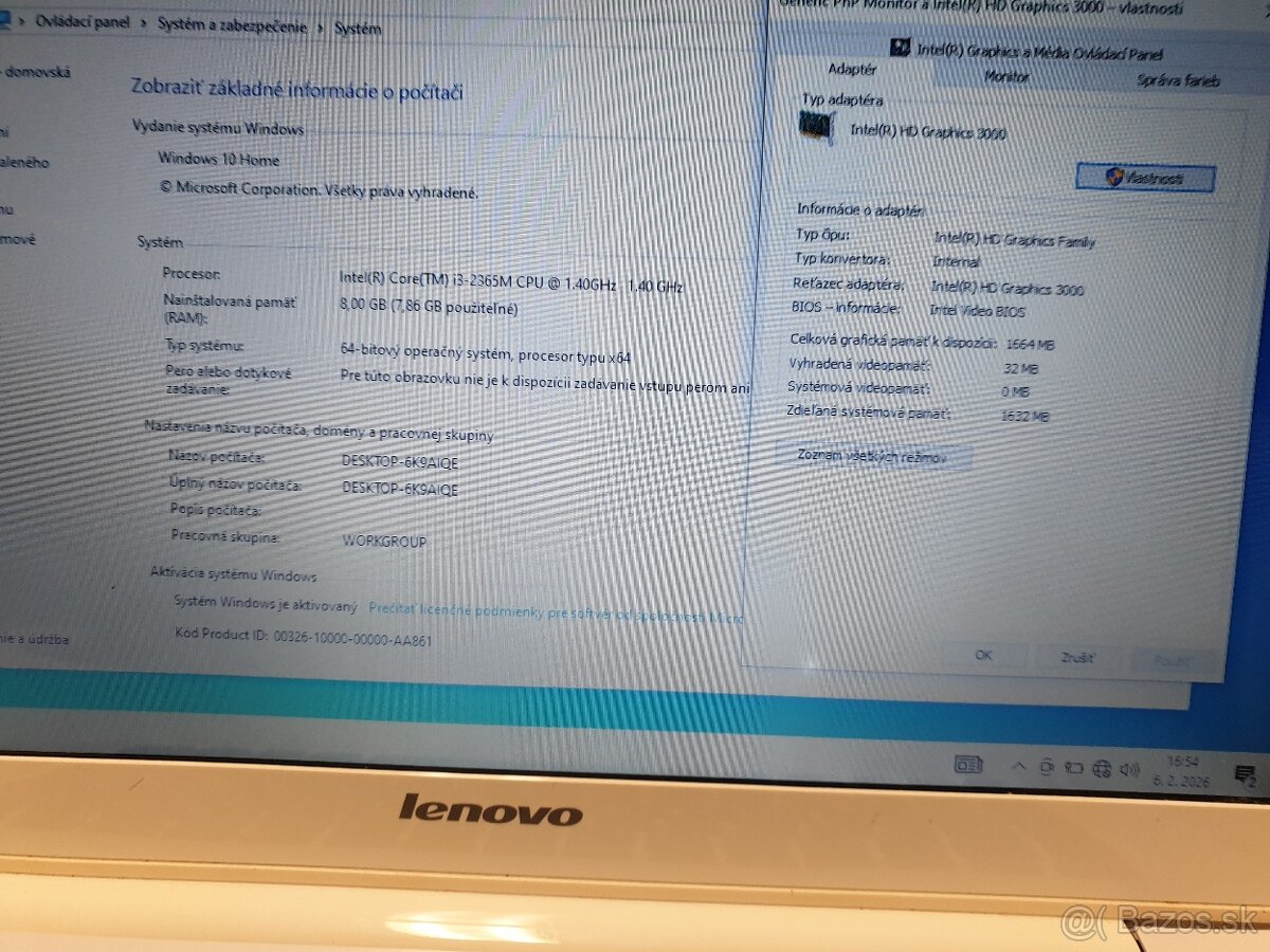 Notebook LENOVO s SSD - 9